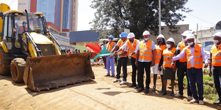 Road network upgrade in Kapsabet Town kicks off